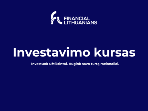 Investavimo mokymai (1) Investuok be abejonių. Viskas, ko reikia tavo portfeliui - vienoje vietoje.